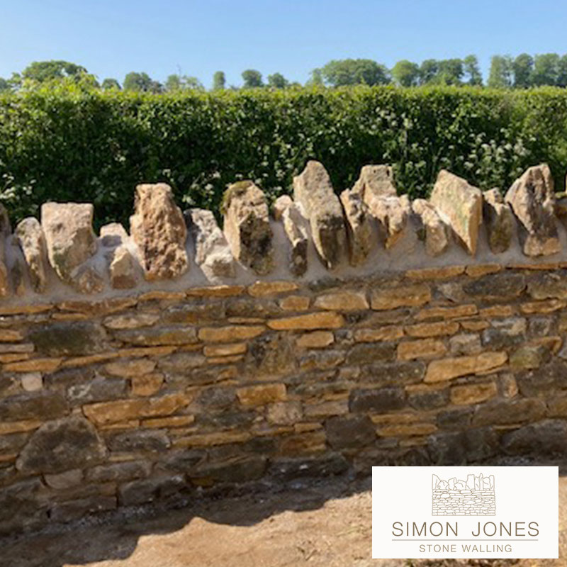 Simon Jones Stone Walling- dry stone Hamstone Somerset