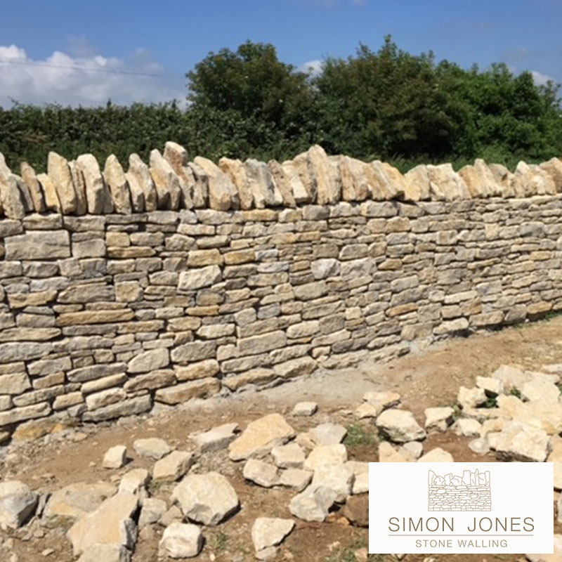 Simon Jones Stone Walling - Purbeck Dry Stone Wall