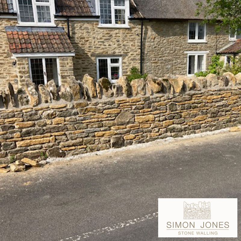 Simon Jones Stone Walling- dry stone hamstone